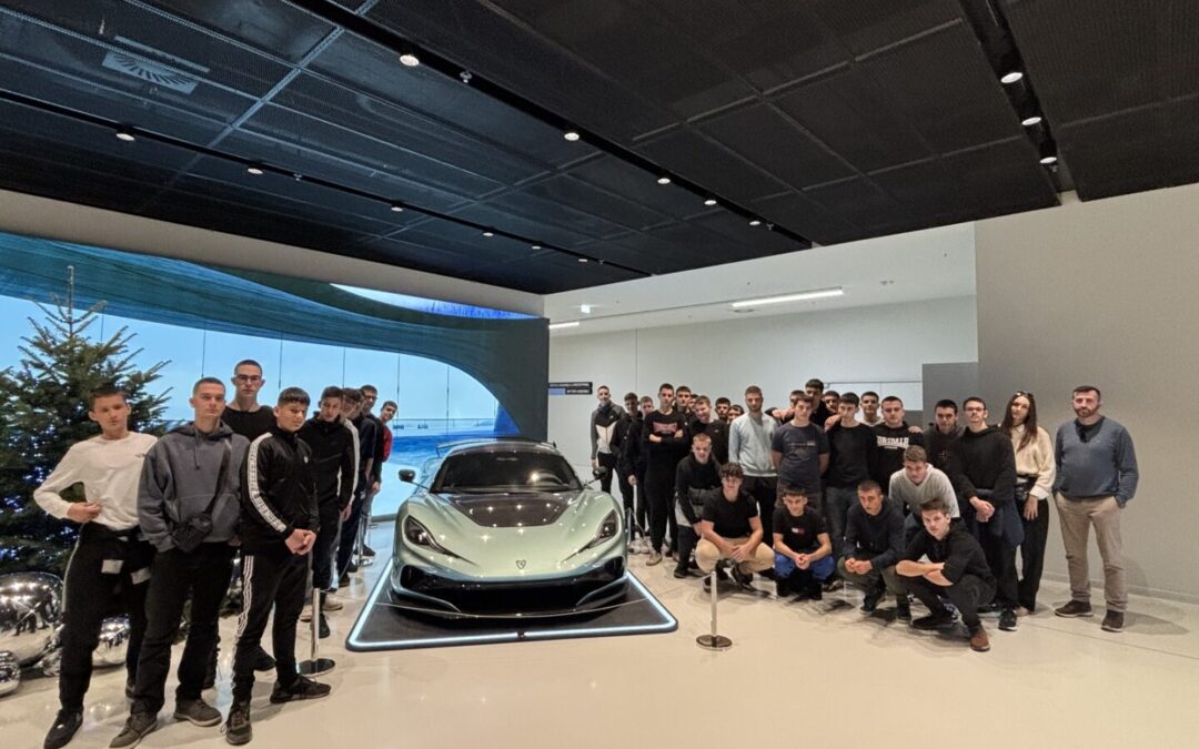 Naši učenici posjetili tvornice Končar i Rimac automobili