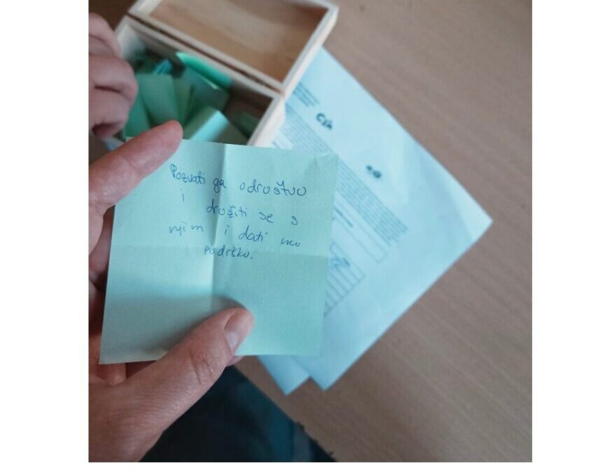 Završen je ciklus radionica psihosocijalne podrške mladima u Srednjoj školi Metković!